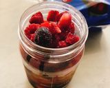 ミックスベリーのホイップアイスコーヒー作り方4写真