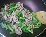 豚肉と小松菜の生姜焼き作り方6写真
