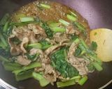 豚肉と小松菜の生姜焼き作り方7写真