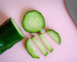 お弁当に「市松模様のちくわきゅうり」作り方1写真