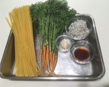 【農家直伝】葉ごと！姫人参のオイルパスタ作り方1写真