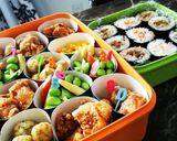 運動会に♬紙カップでかわいい♡お弁当作り方3写真