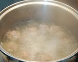 肉団子の中華スープ作り方2写真