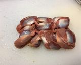 砂肝のハート塩焼き作り方1写真