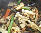 わらびと筍の煮物♪作り方4写真