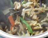 わらびと筍の煮物♪作り方5写真