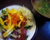 まぐろの手こねちらし寿司作り方8写真