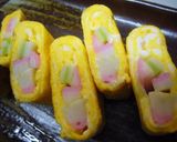 春色のたまご焼き作り方4写真