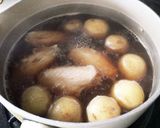 手羽と新じゃが煮物☆作り方4写真