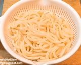 和えるだけ！サラダチキンでカレマヨうどん作り方2写真