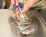 マアジのゴマ味噌マヨ焼き作り方1写真