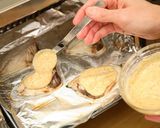 マアジのゴマ味噌マヨ焼き作り方3写真
