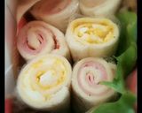 ☆くるくるサンドイッチお弁当☆作り方4写真