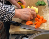 夏のお腹にやさしい野菜のすいとん作り方2写真