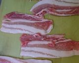 豚バラ肉の大葉巻作り方1写真