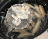 手羽中 炊き込みご飯 スープストック作り方3写真