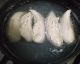 鶏ささみ～しっとり柔らかく～ゆで方作り方3写真
