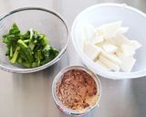 かぶとツナのスープ作り方1写真