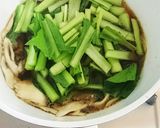 簡単☆舞茸と小松菜の冷やし煮浸し♪作り方3写真