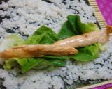 焼き肉のタレで韓国風のり巻き！（ささみ）作り方4写真