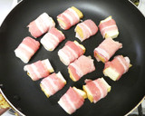 豚ばら肉巻き厚揚げの塩麹照り焼き作り方4写真