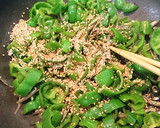母の味ピーマンとかえりちりめんのきんぴら作り方5写真