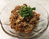 シェフ直伝！豚肉のしぐれ煮　牛肉でもＯＫ作り方6写真