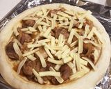 超簡単♪鳥の照り焼きピザ作り方5写真