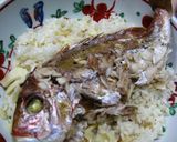 炊飯器でお祝いご飯♪さくら鯛の鯛めし作り方5写真