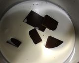 ゼラチン使用！チョコレートプリン作り方1写真