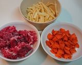 ビーフ筍ご飯作り方1写真