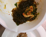 納豆キムチもずく和え作り方1写真