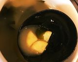 サツマイモとわかめの味噌汁作り方3写真