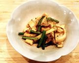 採れたて破竹とニンニクの芽の牛肉時雨炒め作り方3写真