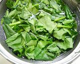 レンジで簡単！作り置き☆ほうれん草作り方1写真