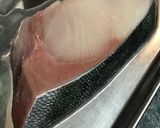 ブリの照り焼き●ブリの甘焼・きのこ添え作り方1写真