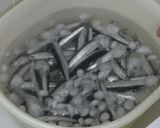 新鮮なカタクチイワシでお刺身♪作り方2写真
