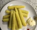 バーミキュラで簡単 ベビーコーン蒸し焼き作り方5写真