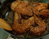 名古屋めし。とり手羽先の甘辛から揚げ！作り方6写真