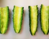 レンジ時短！ゴーヤと人参のそぼろ醤油煮作り方1写真