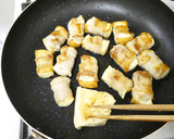豚ばら肉巻き厚揚げの塩麹照り焼き作り方7写真