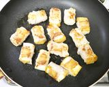 豚ばら肉巻き厚揚げの塩麹照り焼き作り方6写真