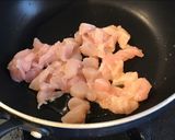 鶏と豆腐のニラとじ作り方2写真