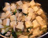 鶏と豆腐のニラとじ作り方4写真