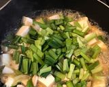 鶏と豆腐のニラとじ作り方5写真
