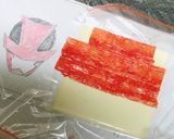 ルパンレンジャー キャラ弁 超簡単作り方1写真