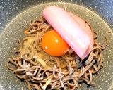 残った蕎麦でガレットもどき＊覚え書き作り方3写真