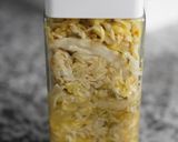 乳酸キャベツとベーコン、トマトのパスタ作り方1写真