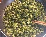 ♬大根葉のもろみ味噌炒め♬ご飯のお友に…作り方5写真