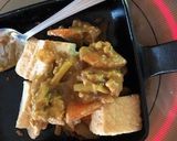 納豆と厚揚げのカレー風味まぜご飯作り方3写真